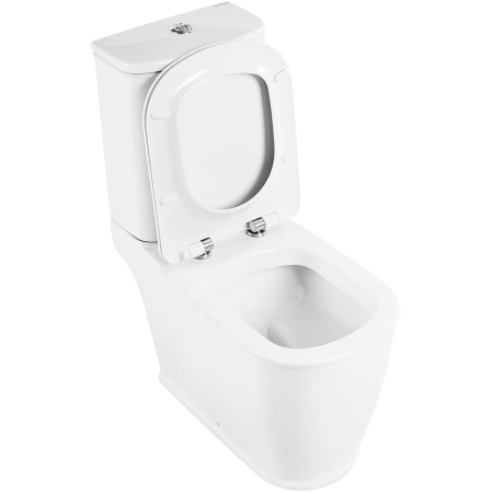 Унитаз компакт BelBagno Prado BB10150CP/BB10150SC без бачка с сиденьем микролифт