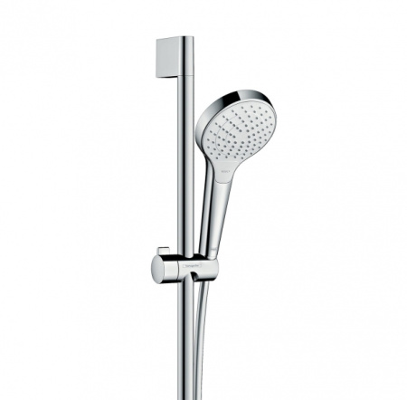 Душевой гарнитур Hansgrohe Croma Select S 1jet 26574400 белый/хром