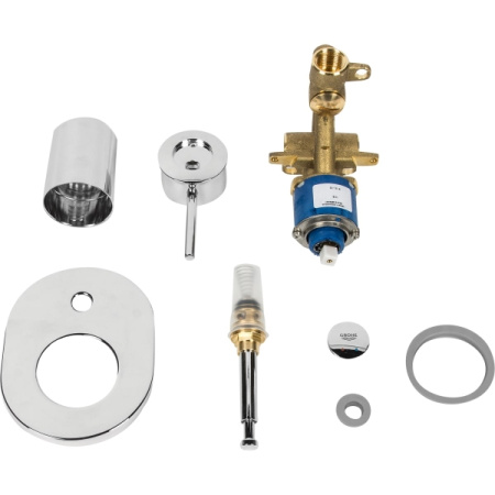 Смеситель для ванны Grohe BauClassic 29047 000 (29047000) хром