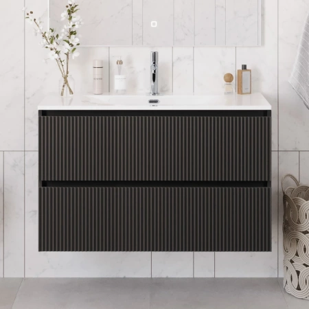 Тумба под раковину 120 BelBagno Uno UNO-1200-2C-SO-GSO темно-серый матовый, без раковины