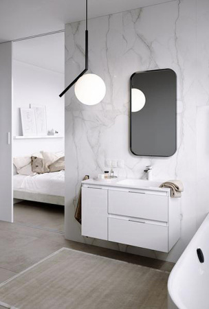 Тумба под раковину Aqwella Accent ACC0109RW белая