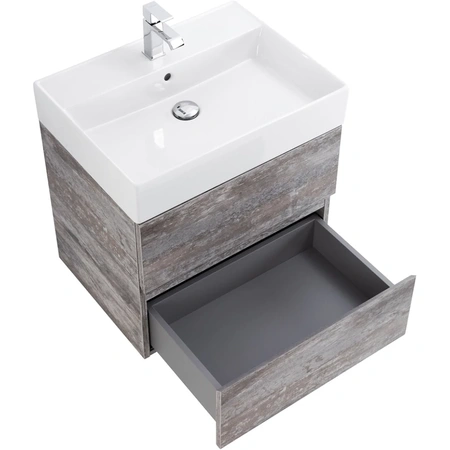 Тумба под раковину Cezares MOLVENO 46-60-2C-SO-LG Legno Grigio