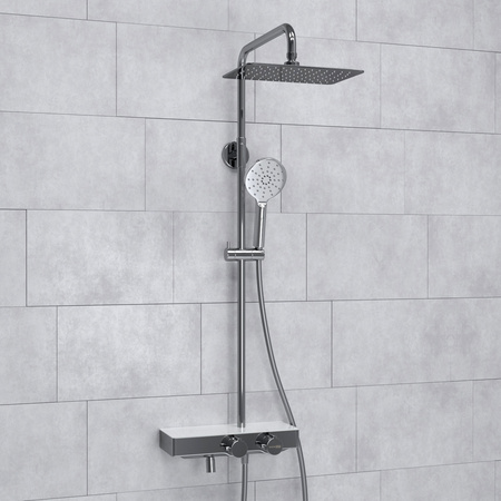 Душевая система WasserKRAFT A113.069.127.CH Thermo 