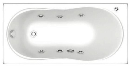 Акриловая ванна BAS Тесса (Tessa) 140x70 без гидромассажа В 00036