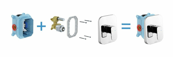 Смеситель для душа Ravak 10° Free-TD F 066.00 X070137