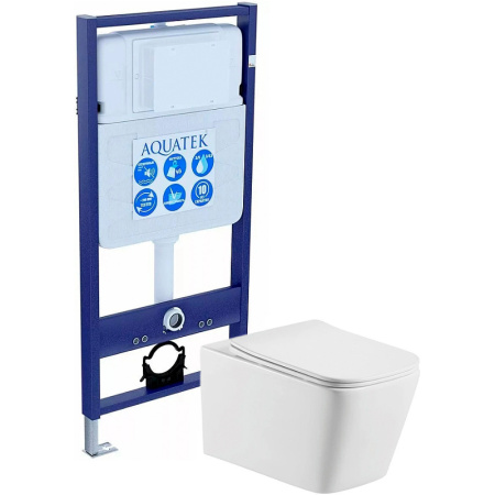 Комплект унитаз с инсталляцией Set AQUATEK Либра
