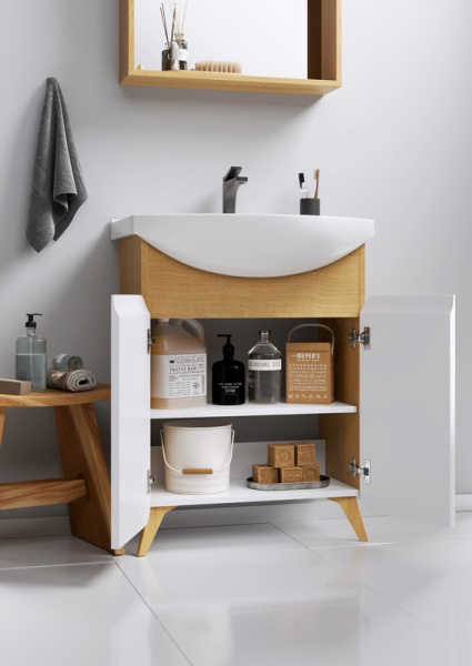 Тумба под раковину Aqwella Basic 65 BAS0106DZ