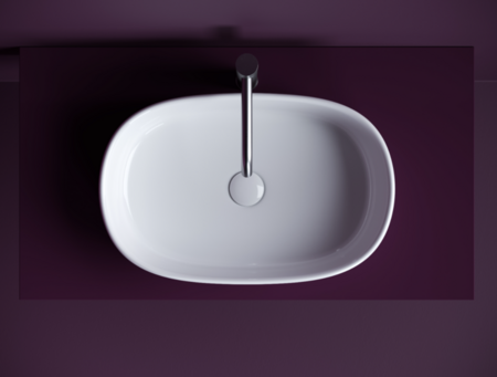 Раковина накладная (56,1х35,9) Ceramica Nova Element CN6075