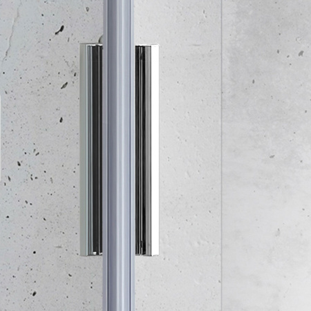 Душевой уголок Vincea  Slim VPR-2SL9090CL  (90х90) хром, стекло прозрачное