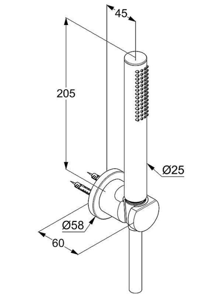 Душевой набор Kludi Nova Fonte 20850N0-15