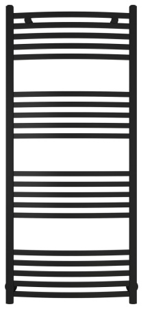 Полотенцесушитель Водяной Сунержа Аркус (120х50) Матовый Черный 31-0251-1250