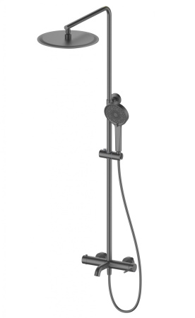 Душевая система WONZON & WOGHAND STICK, темный графит WW-88739017-BGM