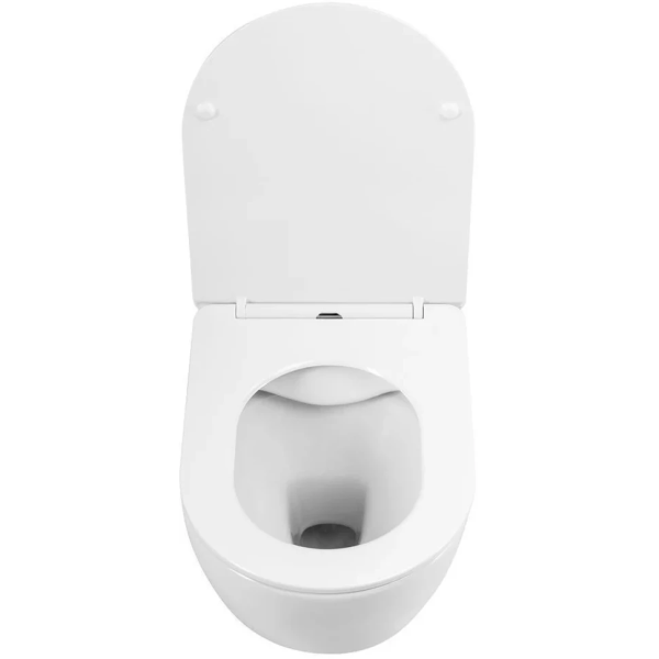 Унитаз подвесной безободковый Art&Max Sanremo AM026CHR/SC микролифт