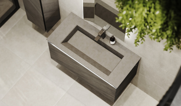 Раковина Jorno Incline 100 Inc.08.100/P/Bet/JR Антрацит