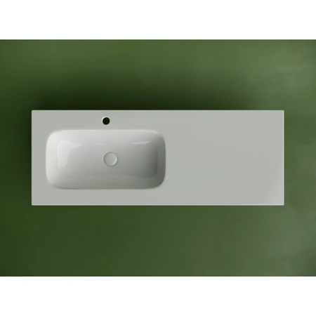Раковина накладная (121х45,7) Ceramica Nova Grace CN7020