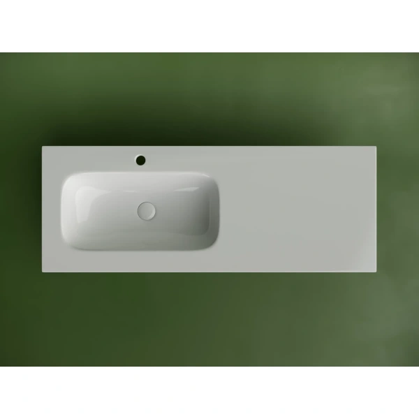 Раковина накладная (121х45,7) Ceramica Nova Grace CN7020