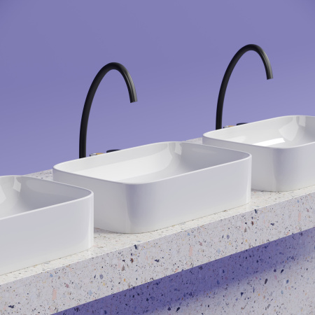 Раковина накладная (60,5х38) Ceramica Nova ELEMENT CN6053