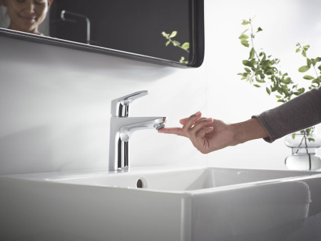Смеситель для раковины без донного клапана Hansgrohe Focus LowFlow 31513000 хром