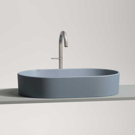Раковина накладная (60,8х38,5) Ceramica Nova ELEMENT CN6048MHL