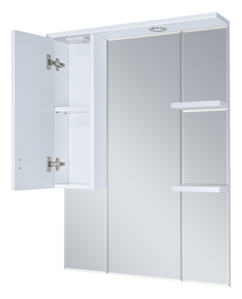 Зеркало-шкаф (83х100) Misty Дива 85 левый П-Див04085-013Л