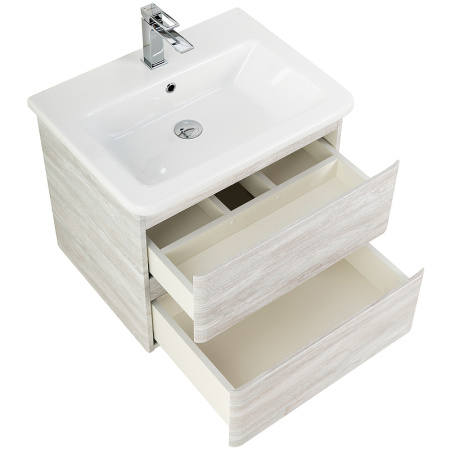 База под раковину BelBagno ALBANO-CER-500-2C-SO-RVB подвесная Rovere Vintage Bianco