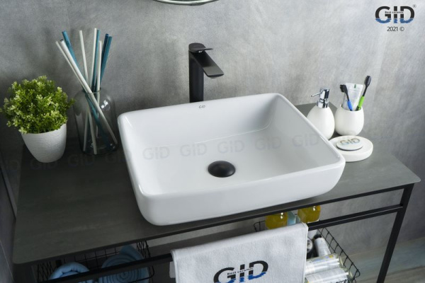 Раковина накладная (49х39) Gid N9132