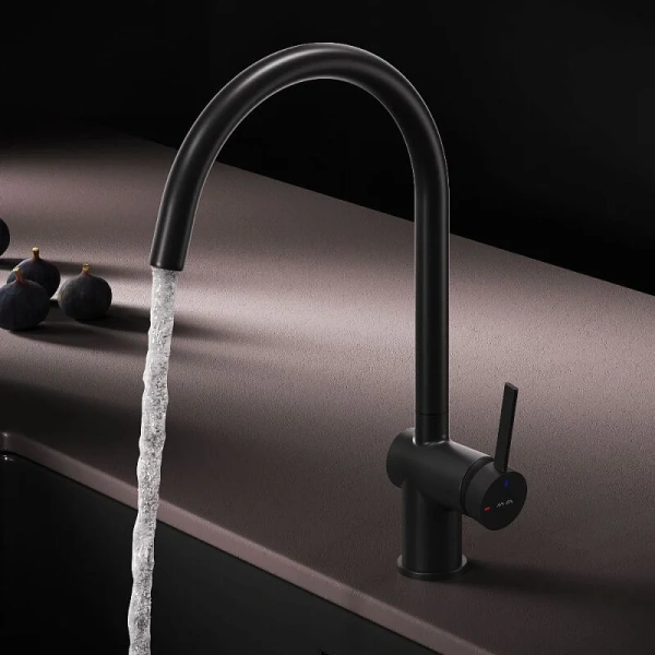 Смеситель для кухни Am.Pm Func F8F07022 черный матовый