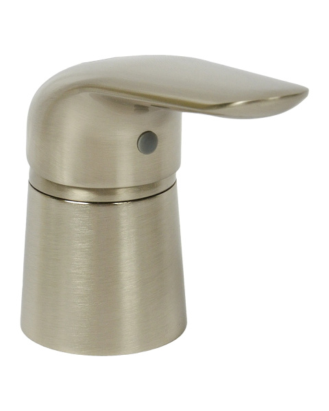 Смеситель на борт ванны однорычажный с душевым набором Orange M60-333ni  никель