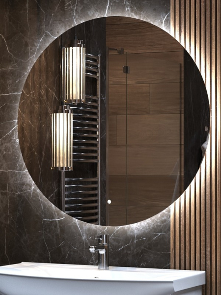 Зеркало с подсветкой (90x90) Vigo Otti z.OTT.90.Classic