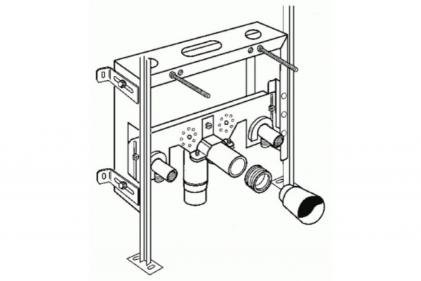 Cистема инсталляции Ideal Standard VV610010 для подвесного биде