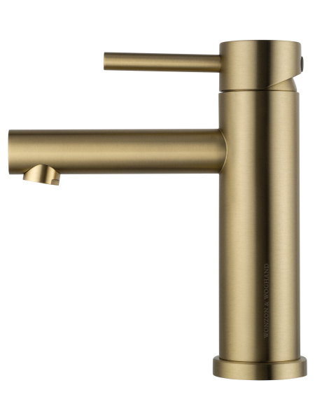 Смеситель для раковины WONZON & WOGHAND, брашированное золото WW-H9089-BG