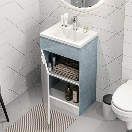 Тумба с раковиной 1Marka  Revo 50Н У99085