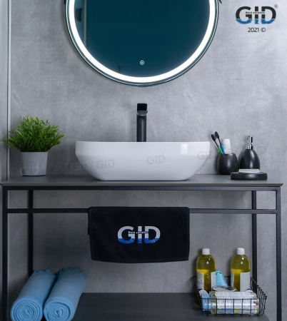 Раковина накладная (50х36) Gid D1468