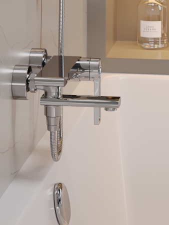 Душевая система Orange Splito M36-944cr смеситель с изливом, хром