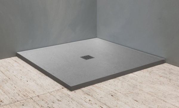 Душевой поддон Kolpa-san Hora tile stone 90x90 White