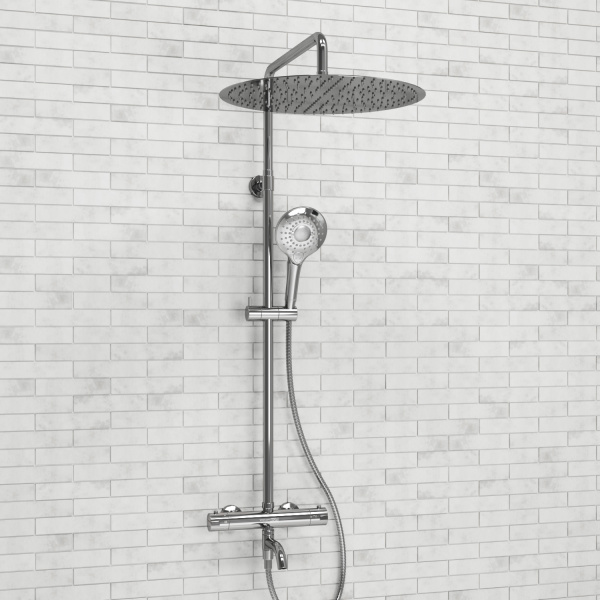 Душевая система WasserKraft A188.117.101.010.CH Thermo