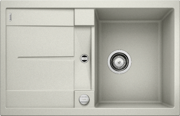 Мойка кухонная Blanco METRA 45 S SILGRANIT PuraDur (жемчужный), 520566