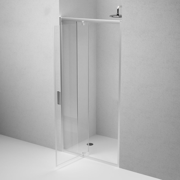 Душевая дверь в нишу 100 см Am.Pm Gem W90G-100-1P-MT хром матовый