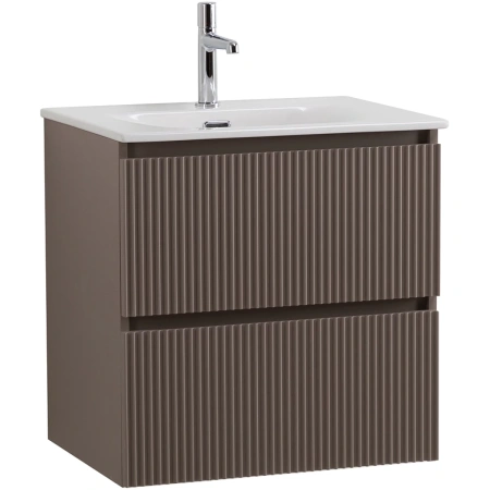 Тумба под раковину 50 BelBagno Uno UNO-MINI-500-2C-SO-СO бежевый матовый, без раковины