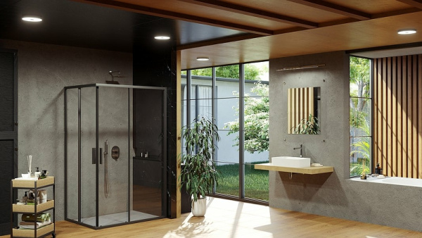 Душевая дверь Ravak Blix Slim BLSRV2K-100 X1XMA0300Z1