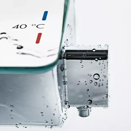 Душевая система с термостатом для ванны Hansgrohe Raindance Select E 360 Showerpipe 1jet 27113000 хром 