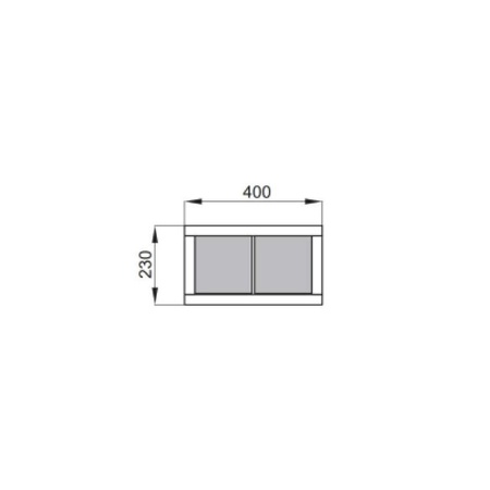 Тумба под раковину Aquaton Интегро 40 и 1A142703INH30