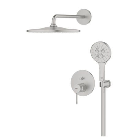 Душевой комплект внутреннего монтажа Grohe Essence New 25287DC0 суперсталь
