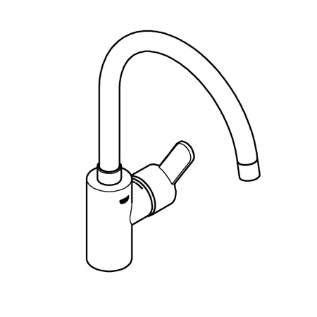 Смеситель однорычажный для кухни Grohe Eurostyle Cosmopolitan 33975 004 (33975004) хром