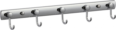 Планка с крючками 5 крючков Savol S-05205B
