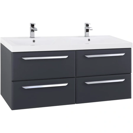 Тумба под раковину Cezares ECO-1200-4C-SO-2-GR-P Grafito без ручек