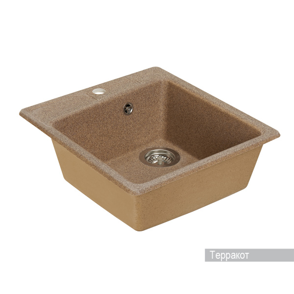 Кухонная мойка Aquaton Парма 1A713032PM270 терракот