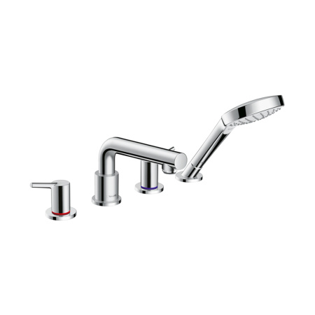 Смеситель на борт ванны на 4 отверстия Hansgrohe Talis S 72419000 хром