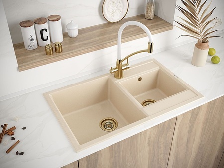 Кухонная мойка Paulmark  Tandem PM238250-QU кварц