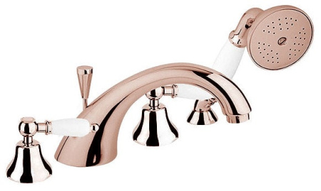 Смеситель на борт ванны Cezares FIRST FIRST-BVD-02-Bi бронза